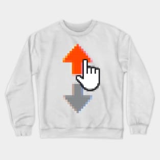 Upvote me Crewneck Sweatshirt